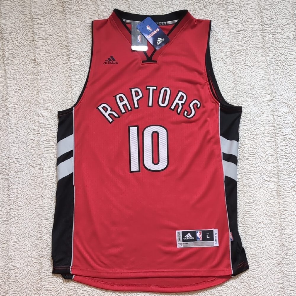 Adidas Raptors DeRozan NWT Jersey Official Swingman Men's L